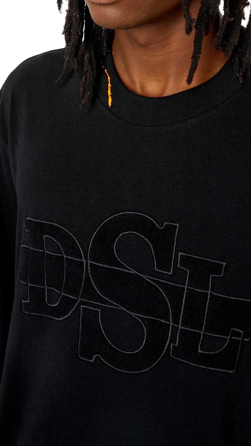 Camiseta Diesel manga larga con logotipo
