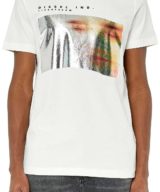 Camiseta Diesel con fotografía de una cara borrosa
