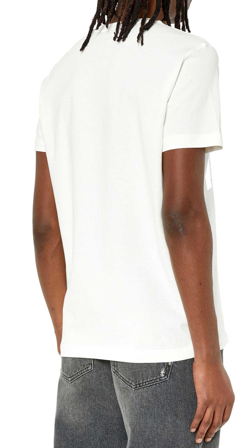 Camiseta Diesel con fotografía de una cara borrosa