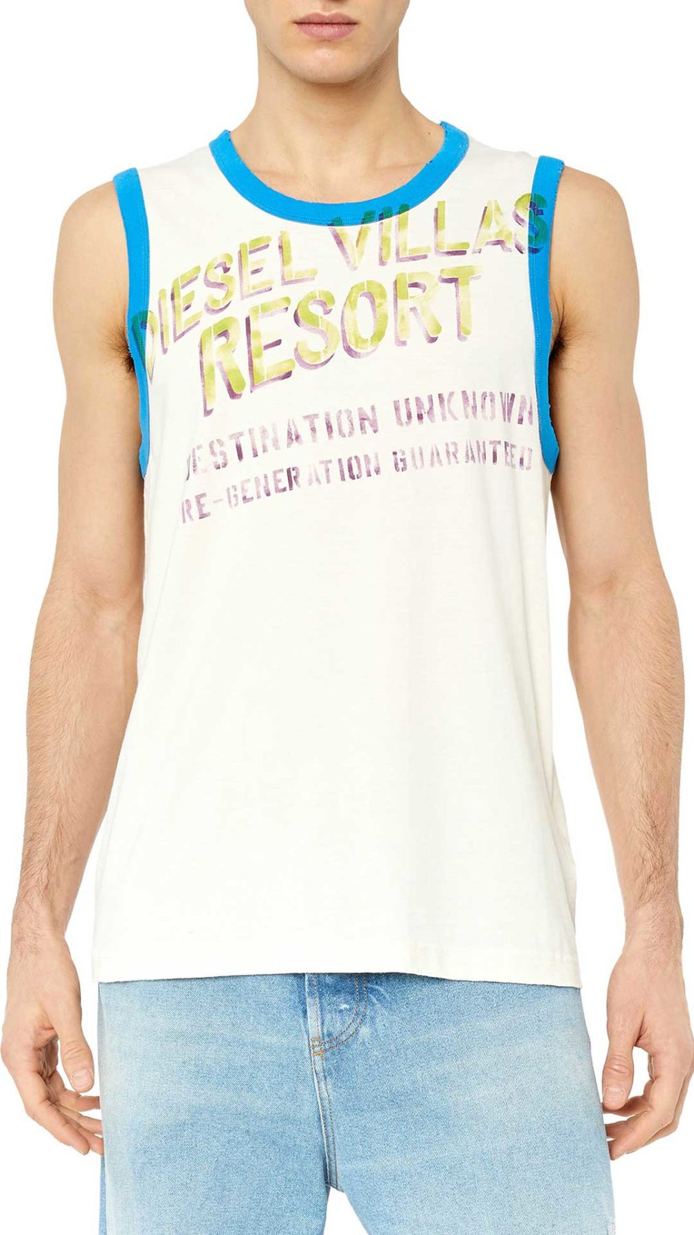 Camiseta Diesel con logotipo estampado