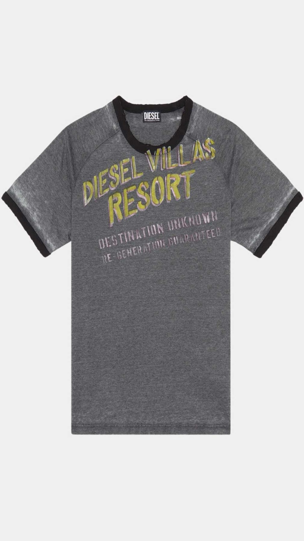 Camiseta Diesel con logo estampado