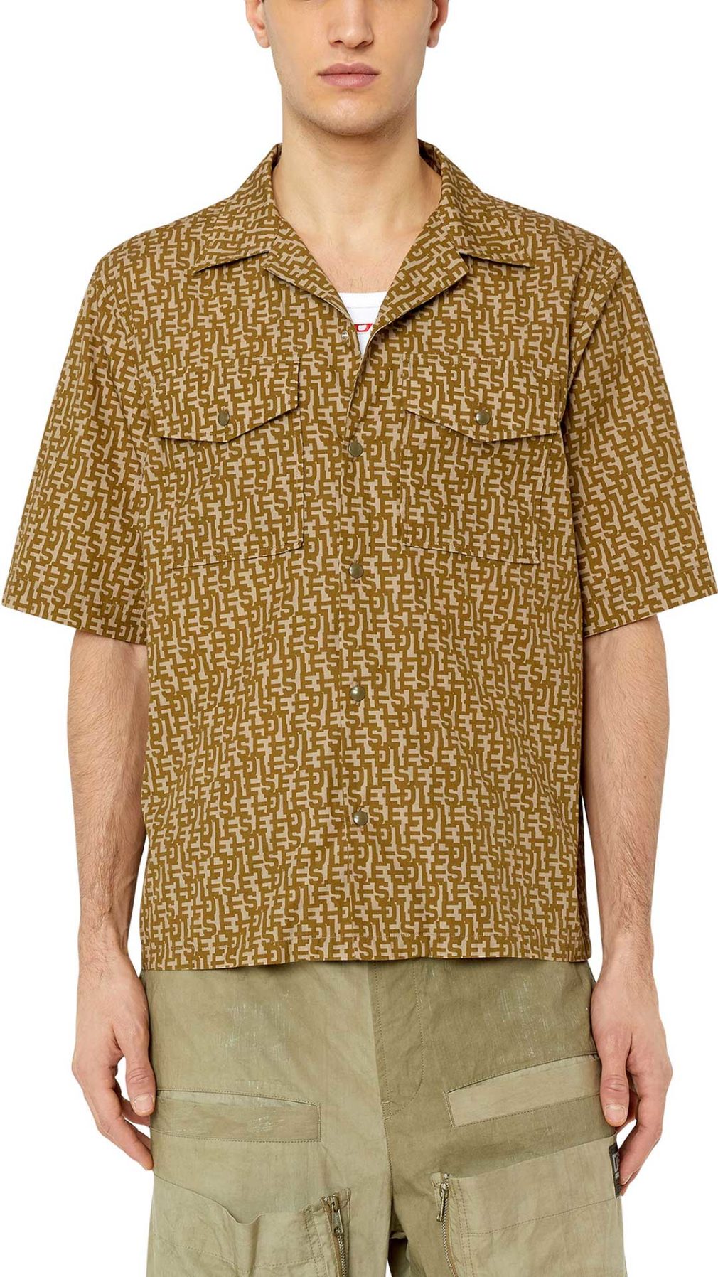 Camisa Diesel de manga corta