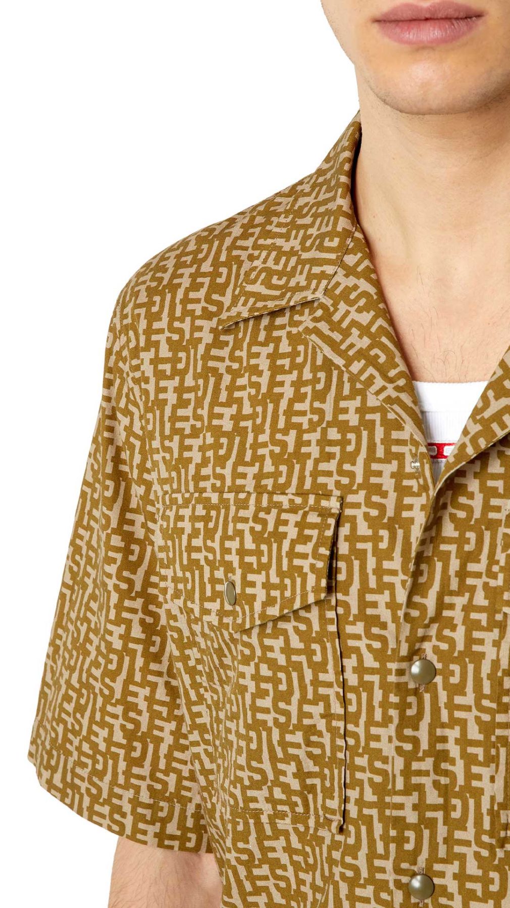 Camisa Diesel de manga corta