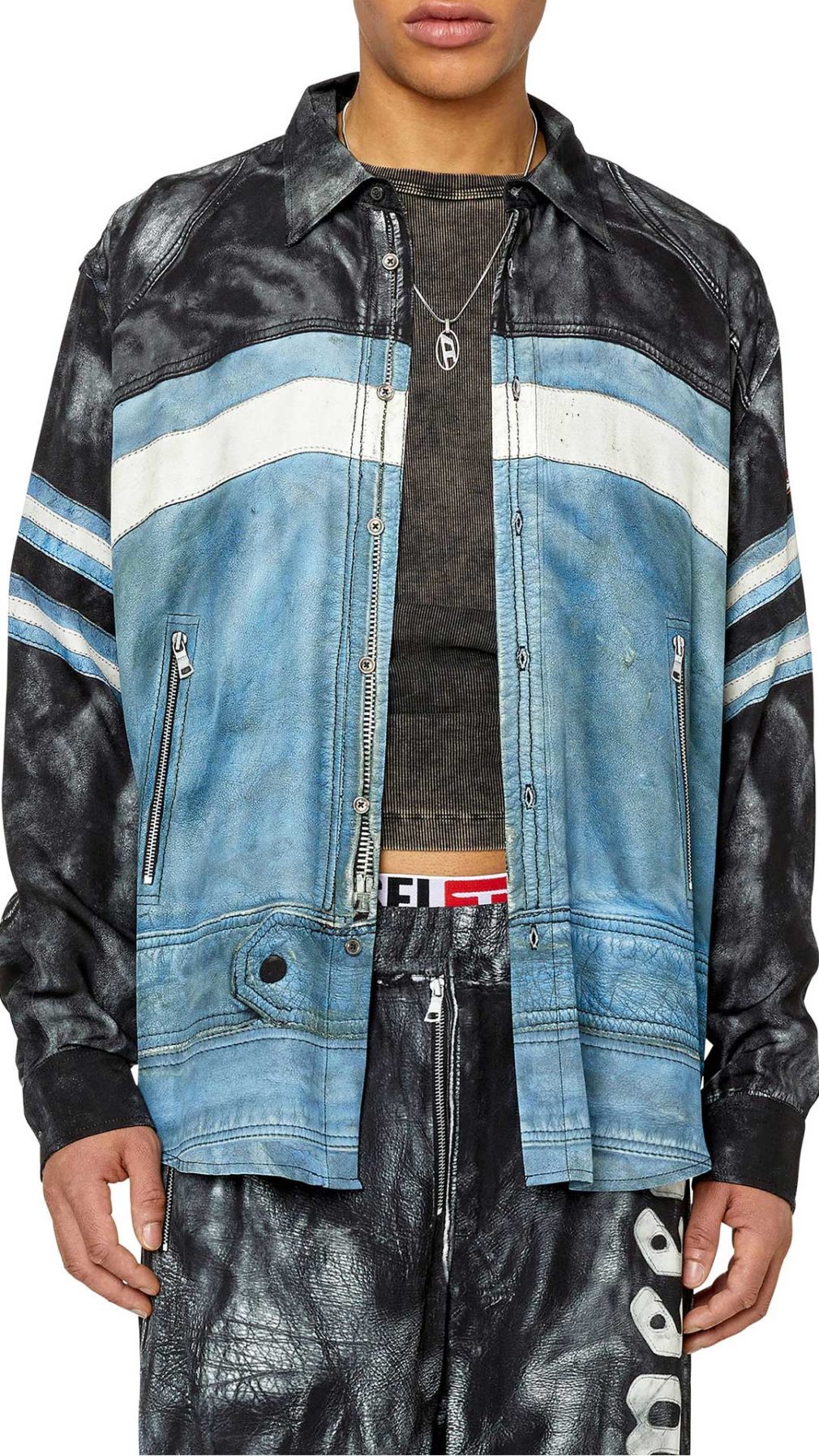Camisa Diesel estampada