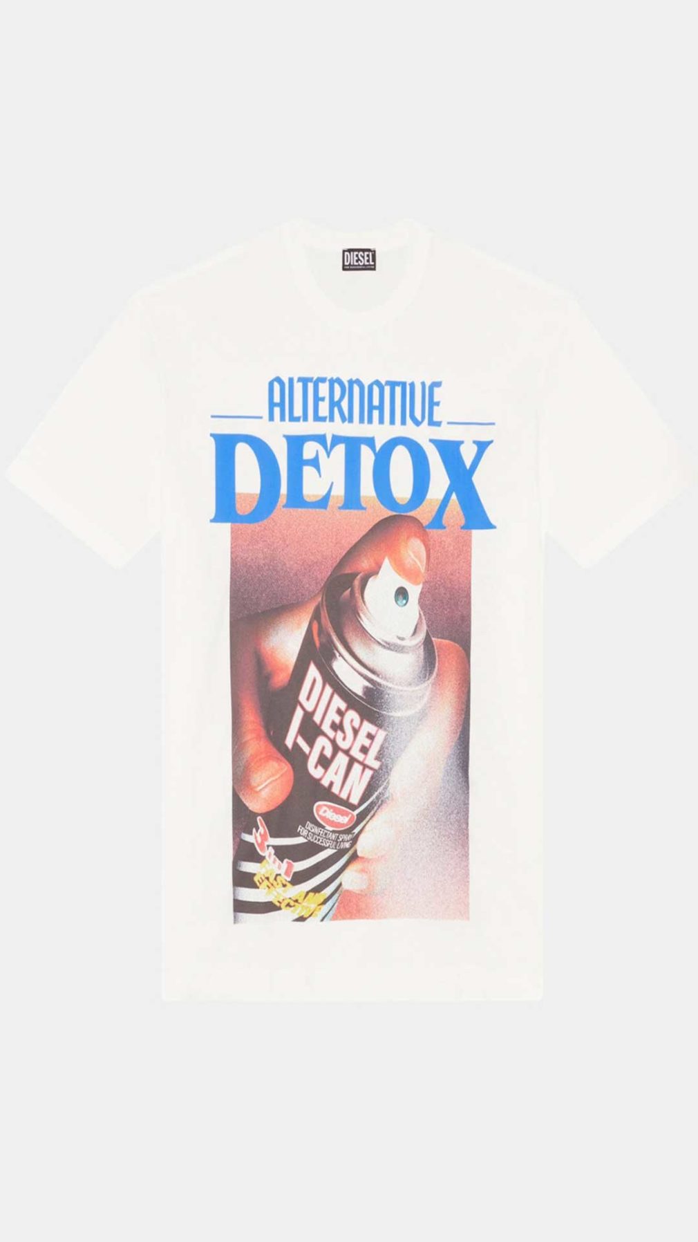 Camiseta Diesel con grafico Alternative Detox