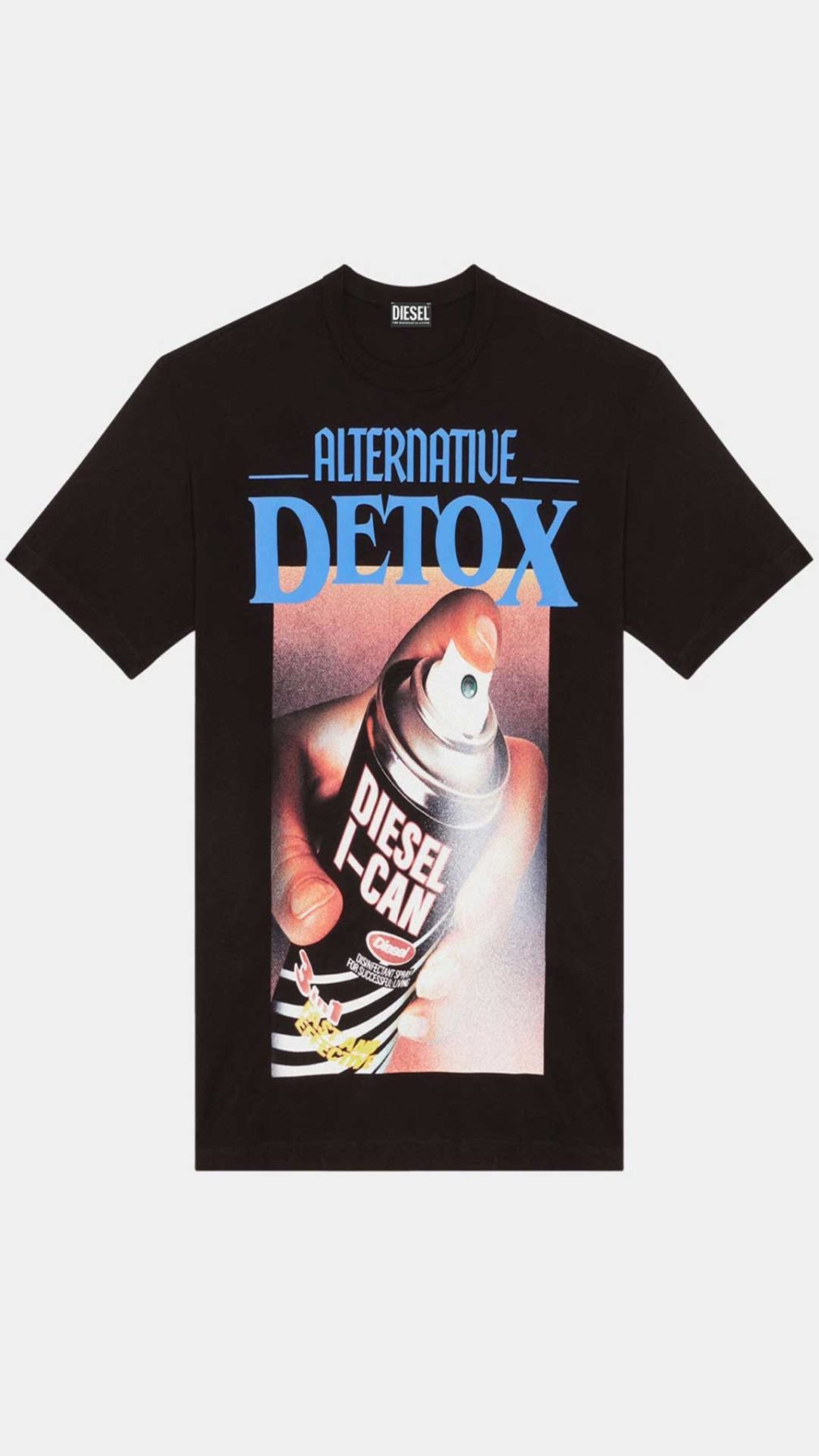 Camiseta Diesel con grafico Alternative Detox