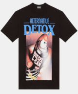 Camiseta Diesel con grafico Alternative Detox