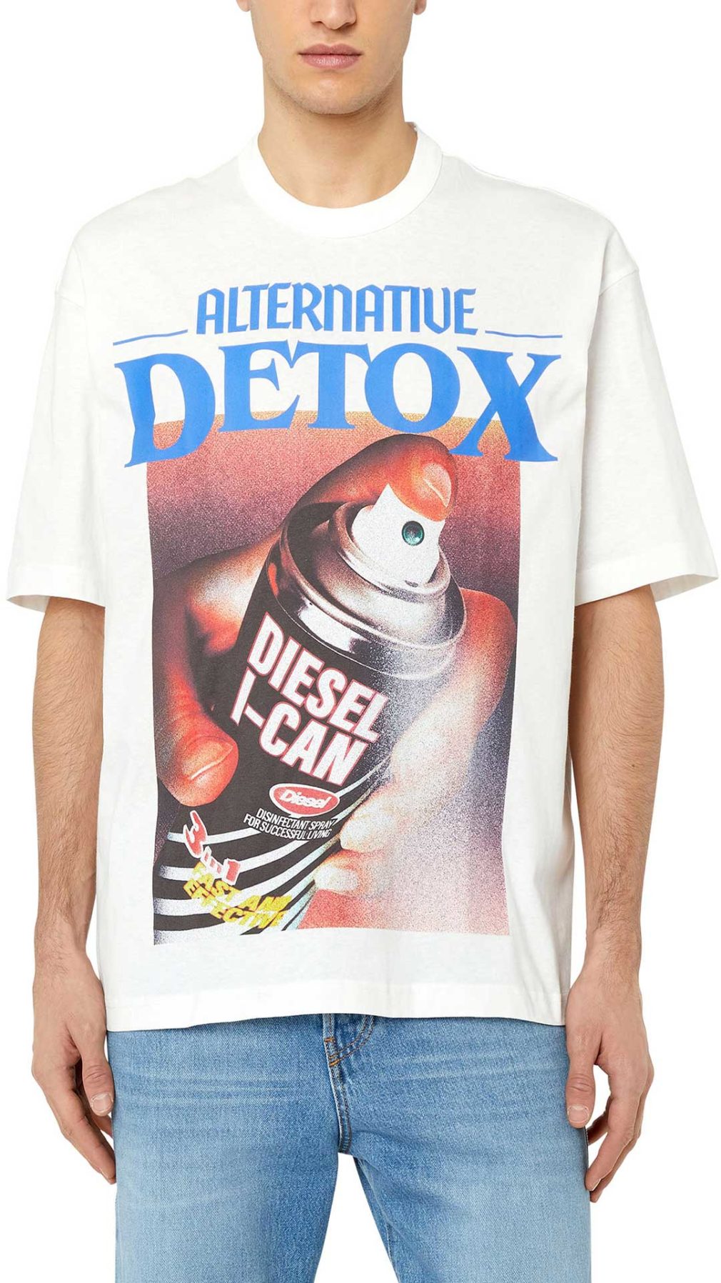 Camiseta Diesel con grafico Alternative Detox