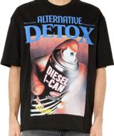 Camiseta Diesel con grafico Alternative Detox