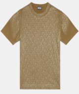 Camiseta con estampado de goma monogram Diesel