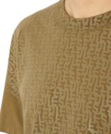 Camiseta con estampado de goma monogram Diesel