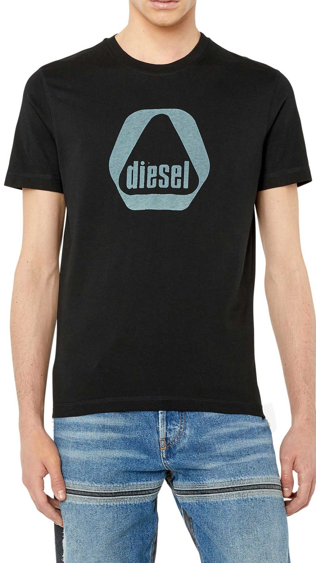 Camiseta Diesel con logotipo estampado