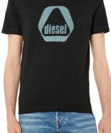 Camiseta Diesel con logotipo estampado