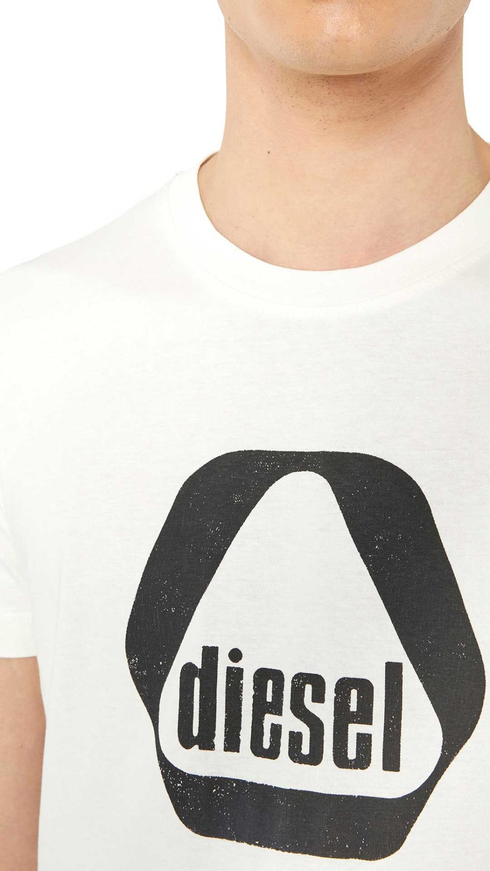 Camiseta Diesel con logo estampado