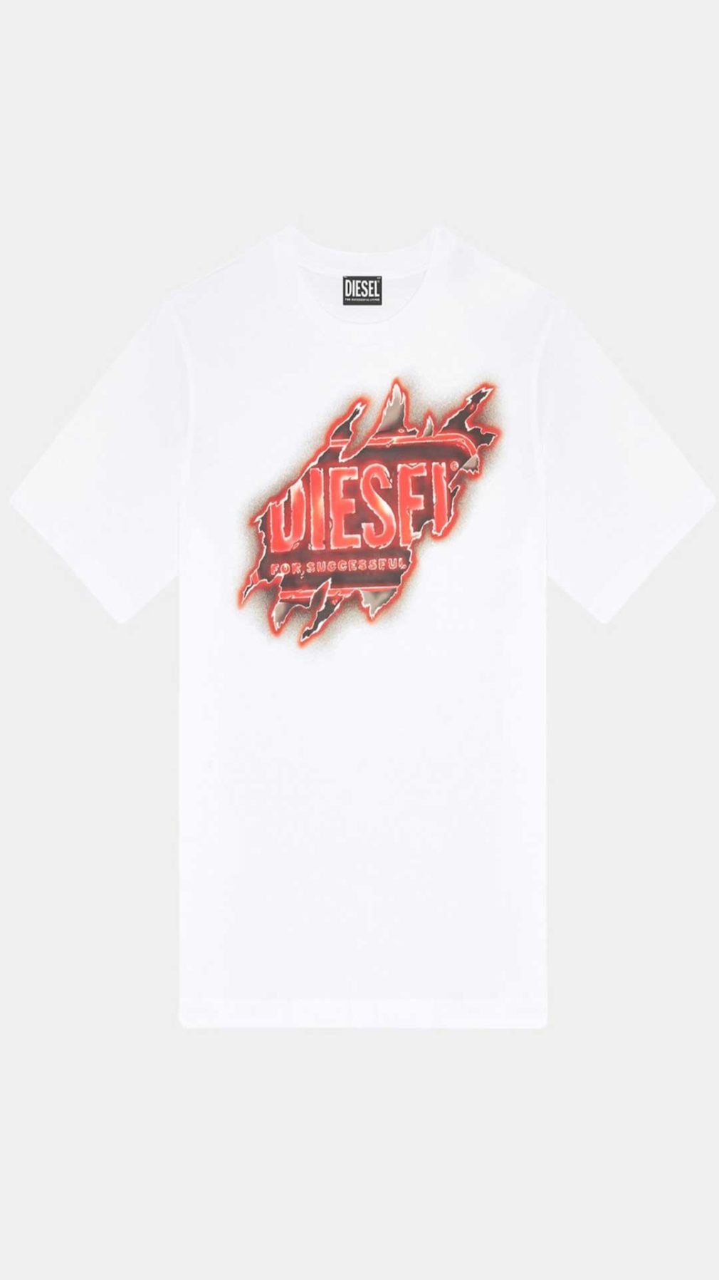 Camiseta Diesel con estampado gráfico del logotipo