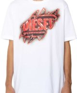 Camiseta Diesel con estampado gráfico del logotipo