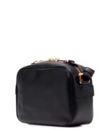 Bolso pequeño Moschino con logotipo en dorado