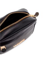 Bolso pequeño Moschino con logotipo en dorado