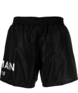 Bañador tipo bóxer de Balmain con logo estampado