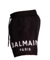 Bañador tipo bóxer de Balmain con logo estampado