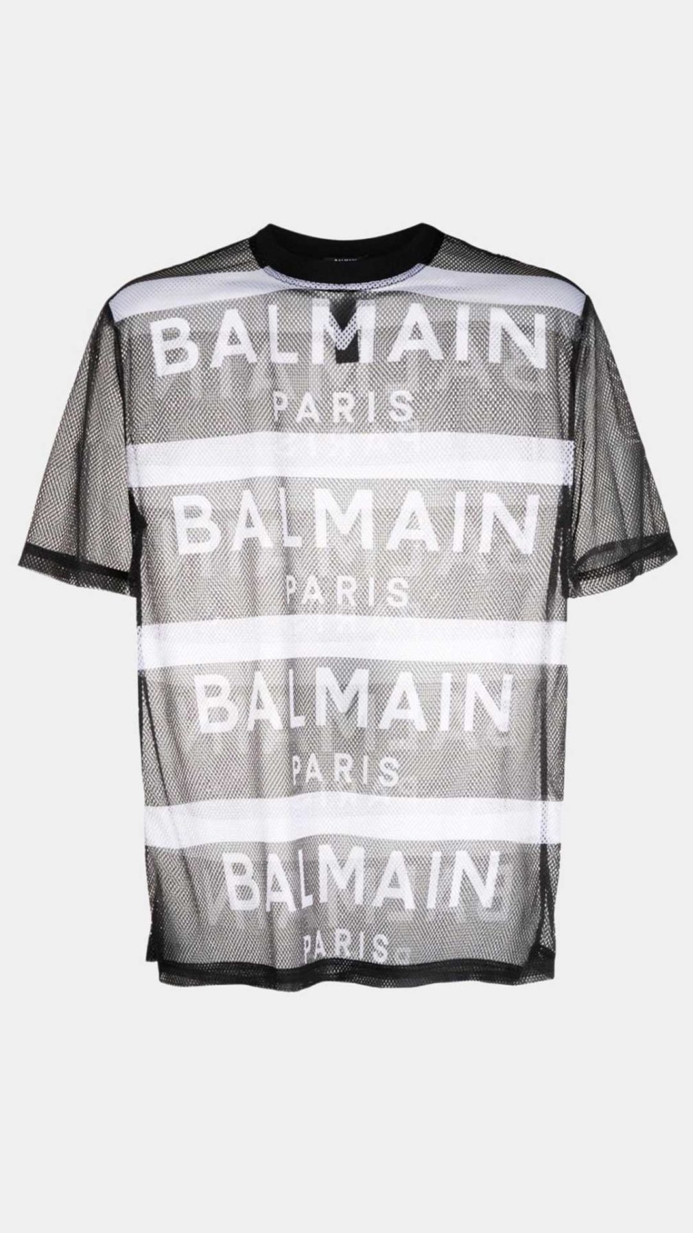 Camiseta Balmain con logo estampado