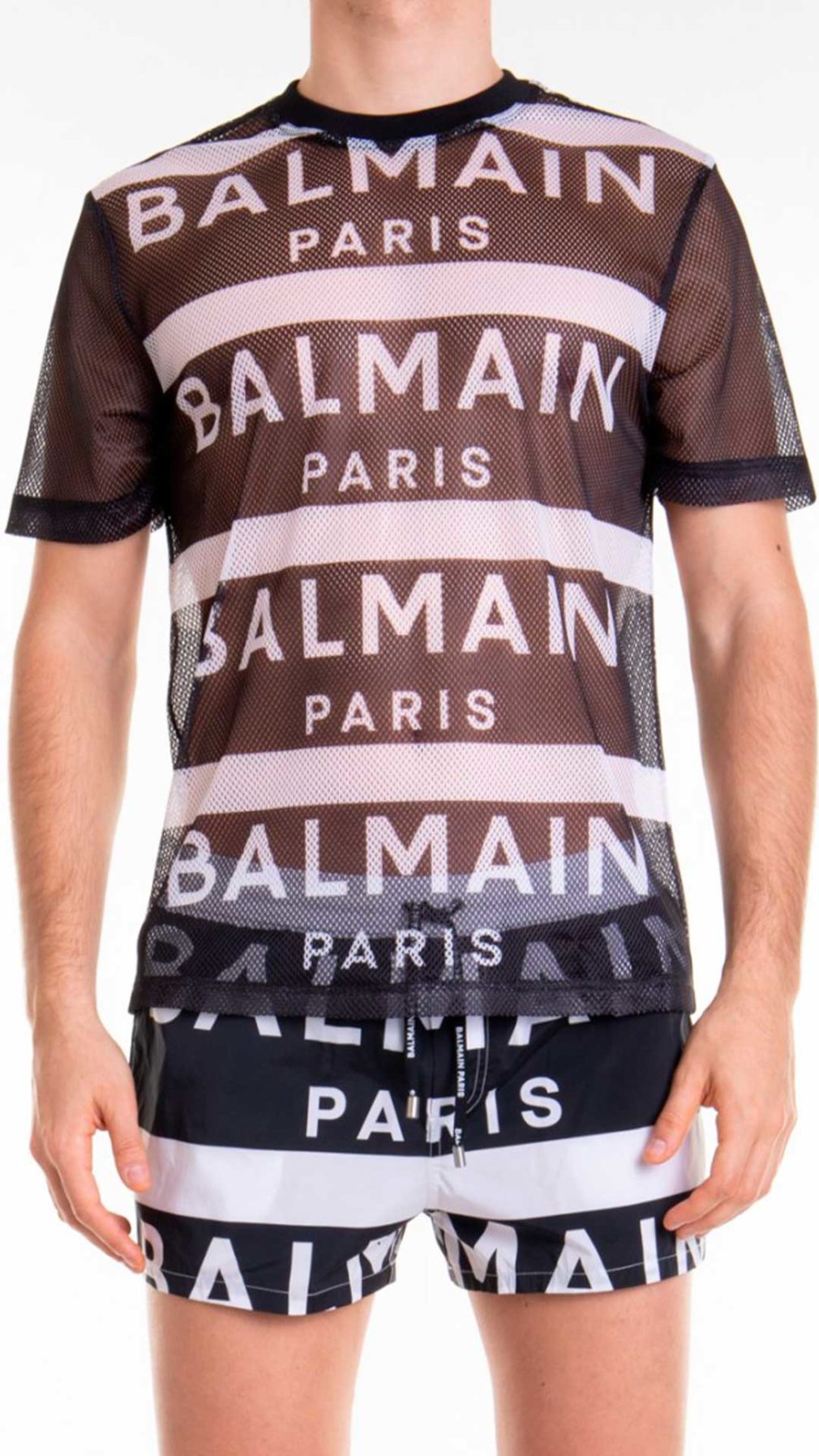 Camiseta Balmain con logo estampado