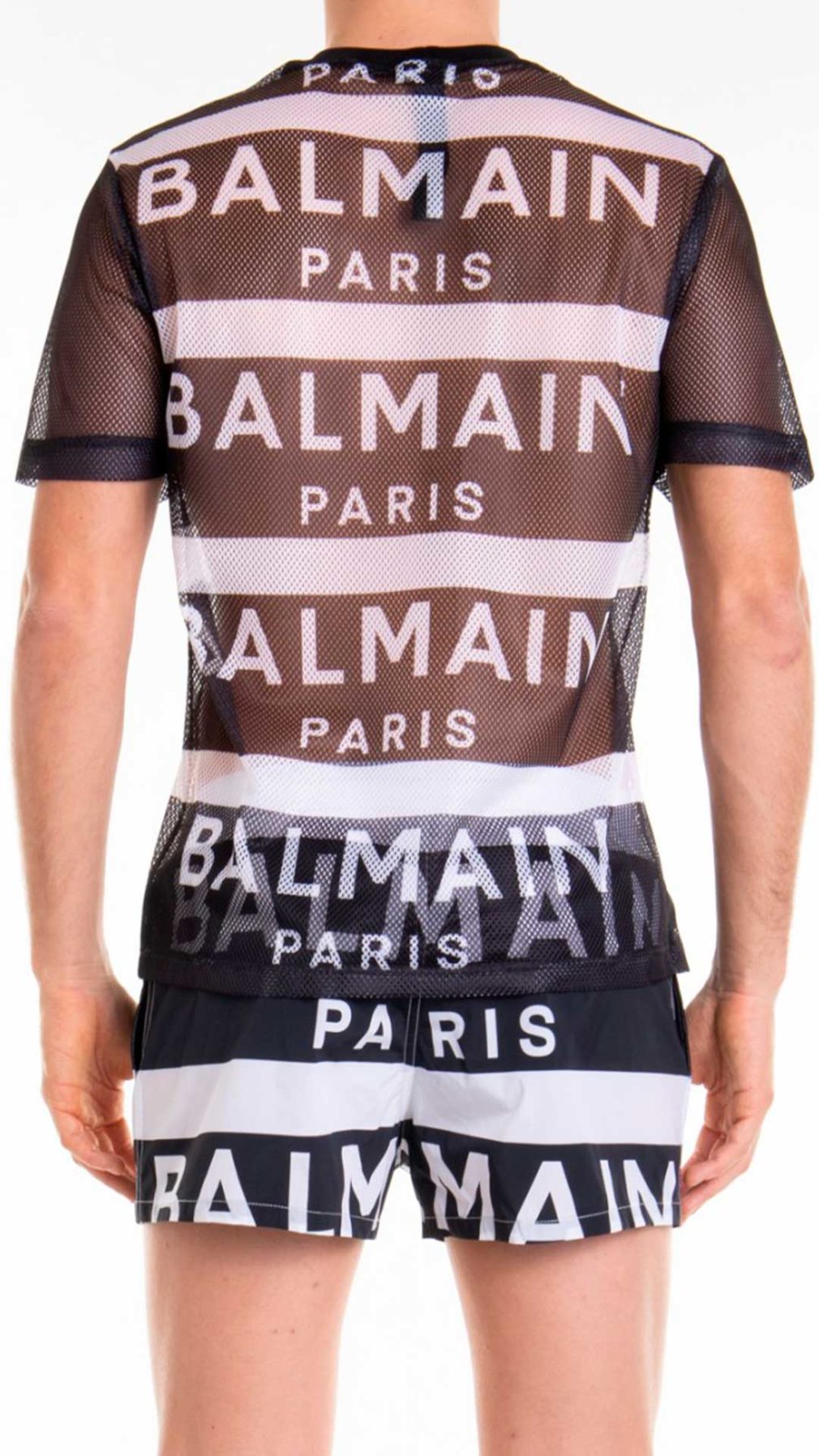 Camiseta Balmain con logo estampado