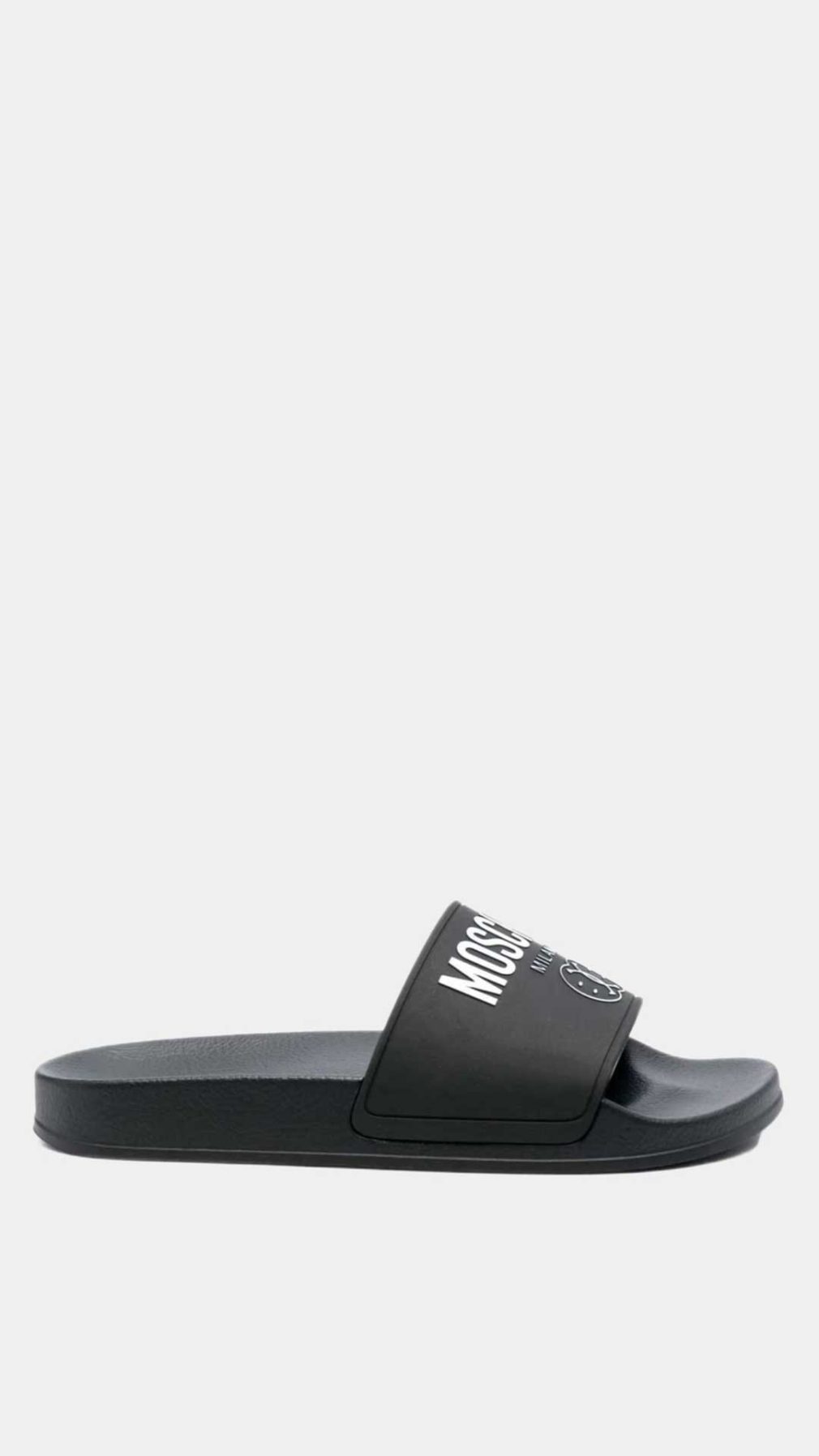 Chancla Moschino con logotipo Double Smiley®