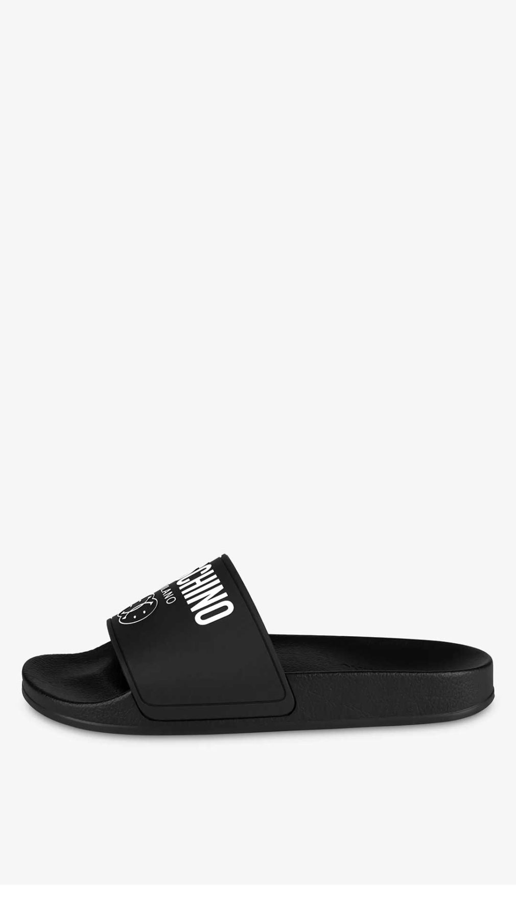 Chancla Moschino con logotipo Double Smiley®