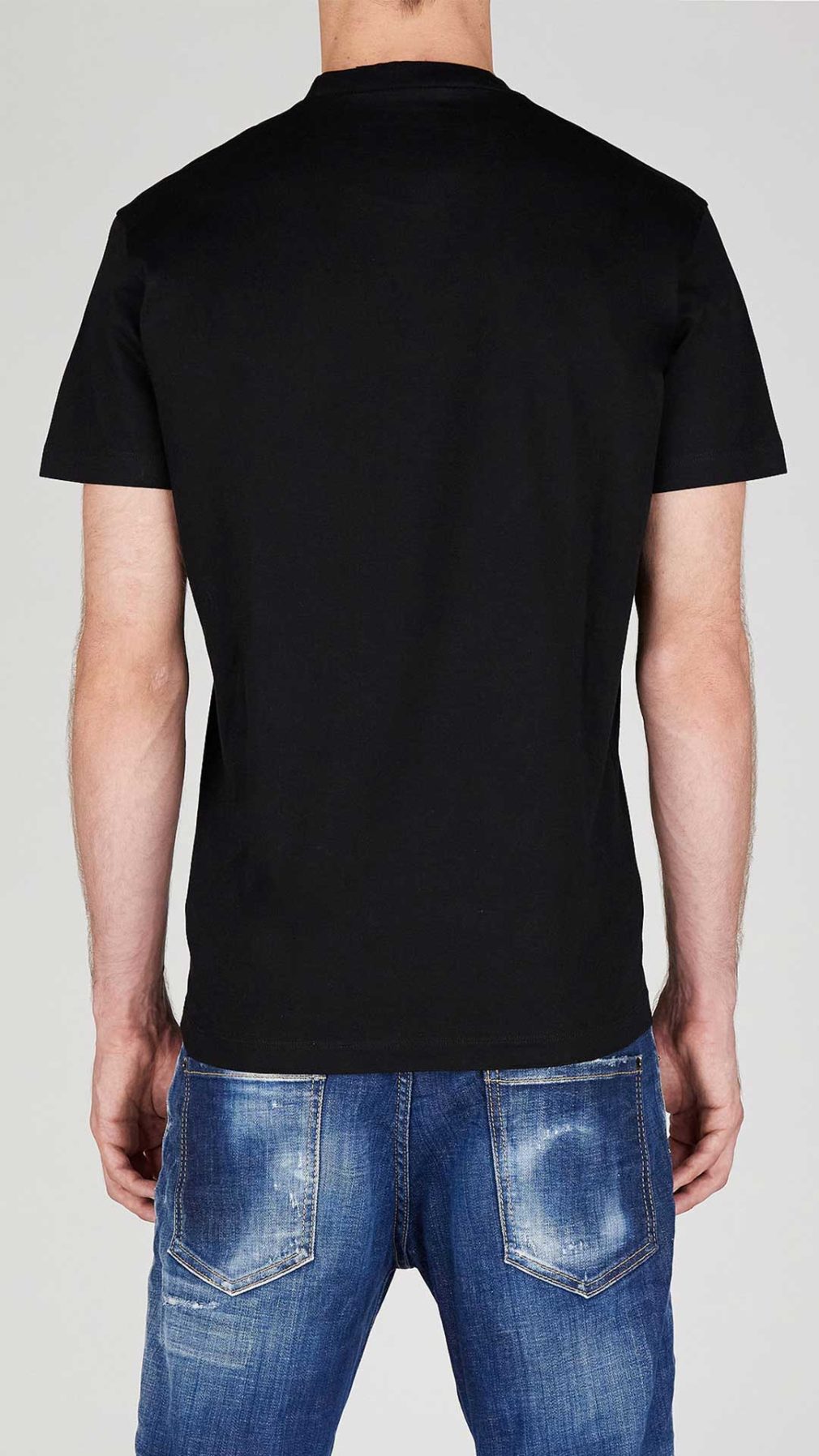 Camiseta Dsquared2 estampado multicolor del logo