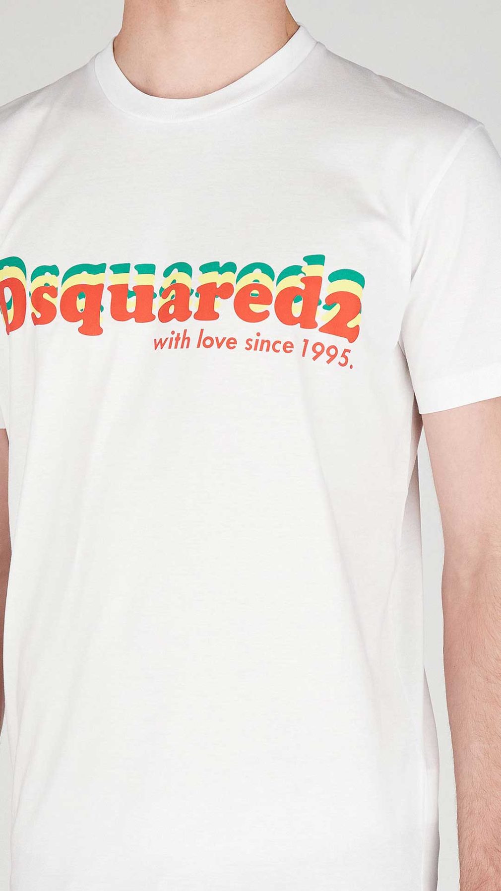 Camiseta Dsquared2 con estampación del logo