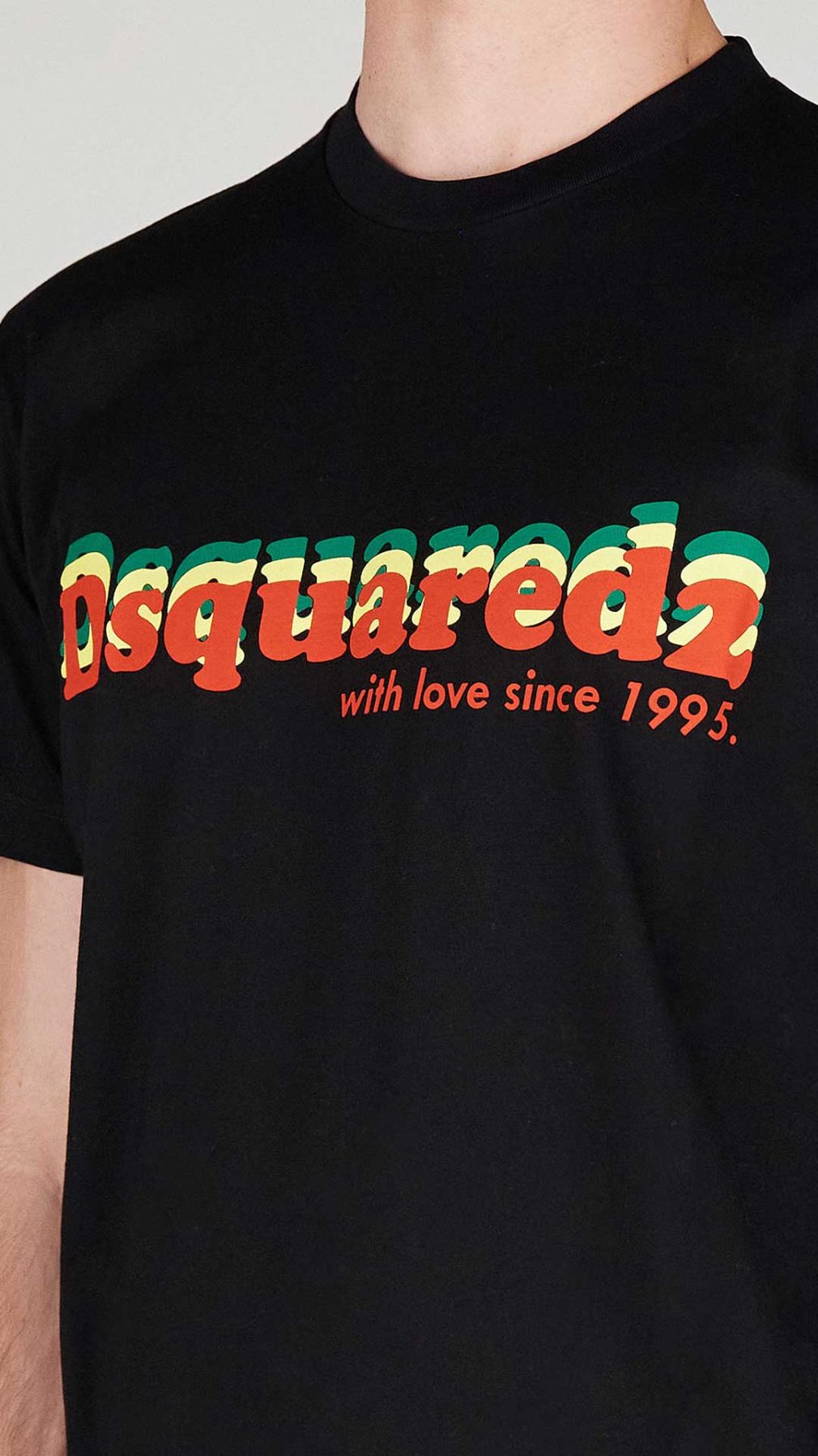 Camiseta Dsquared2 con estampado del logo