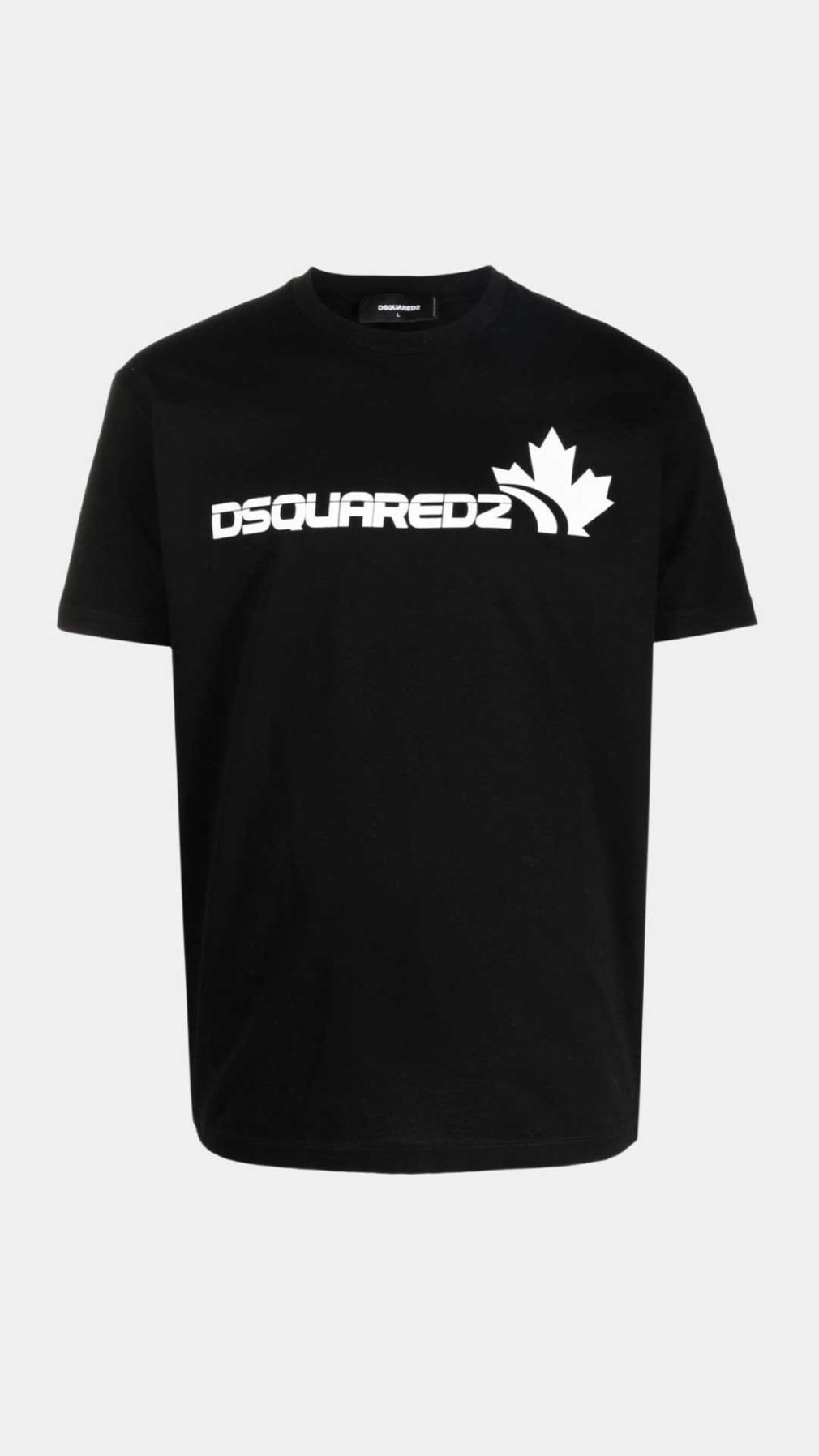 Camiseta Dsquared2 con logo y hoja de Canadá