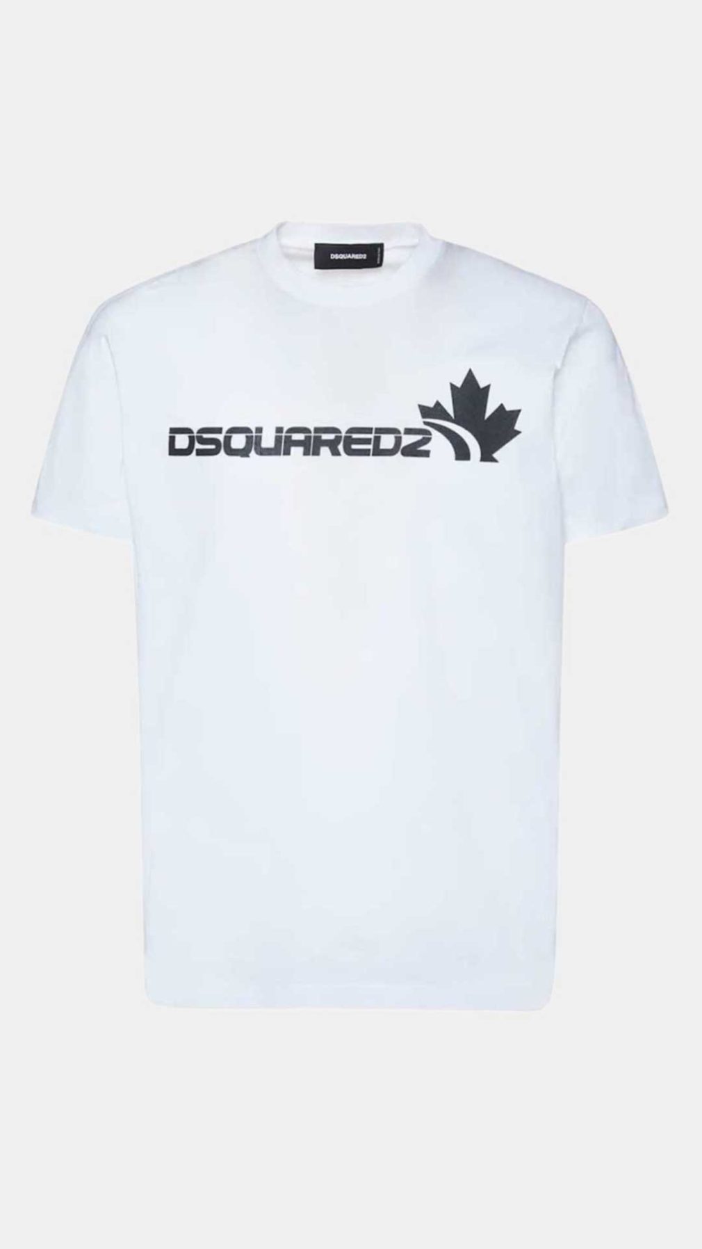 Camiseta Dsquared2 con logo y hoja Canadá