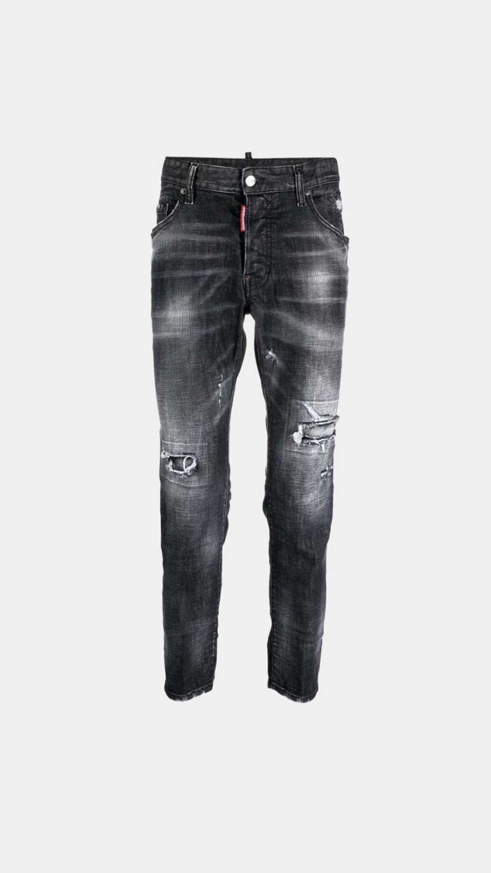 Jeans Skater Dsquared2  con efecto envejecido