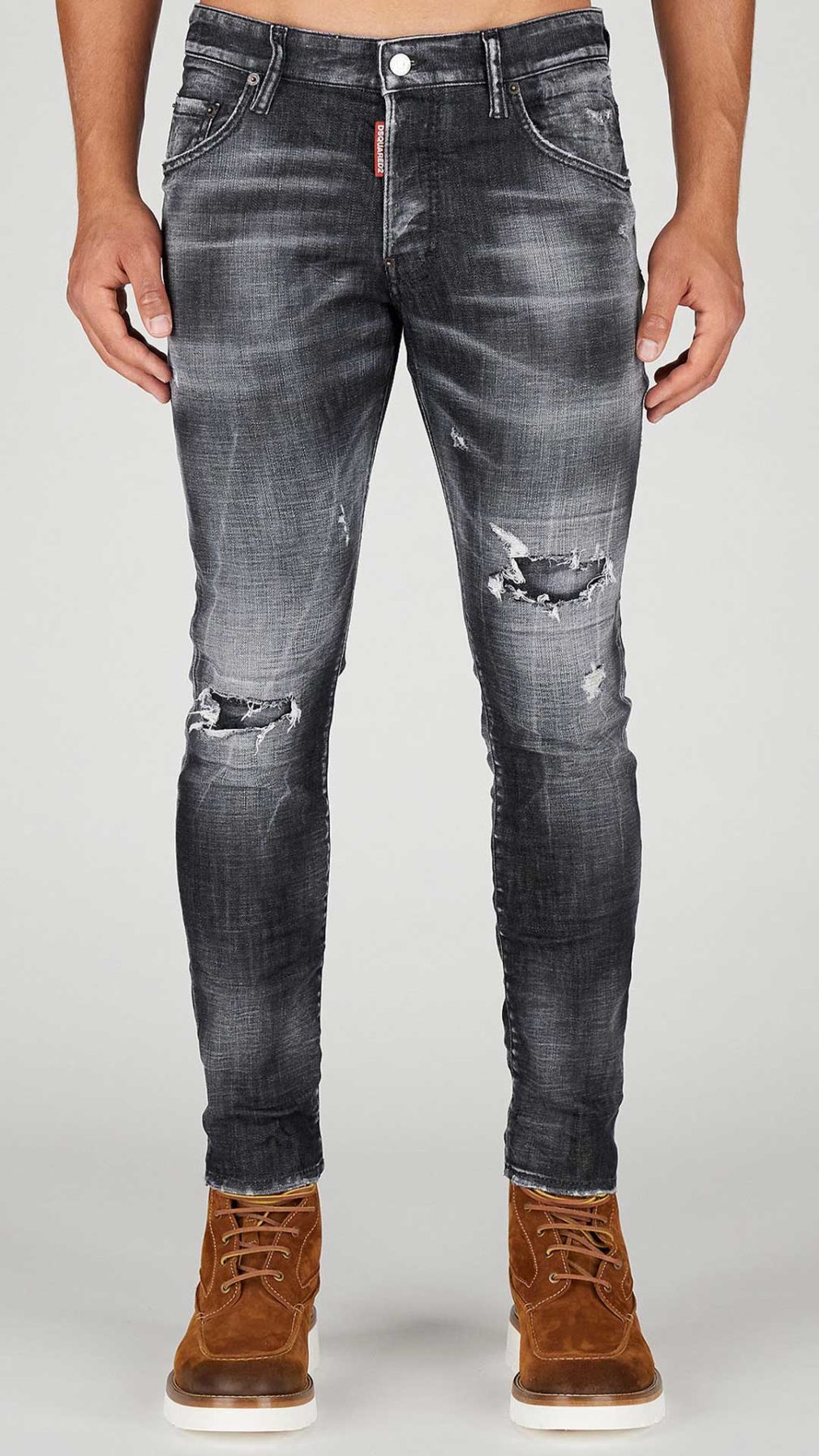 Jeans Skater Dsquared2  con efecto envejecido