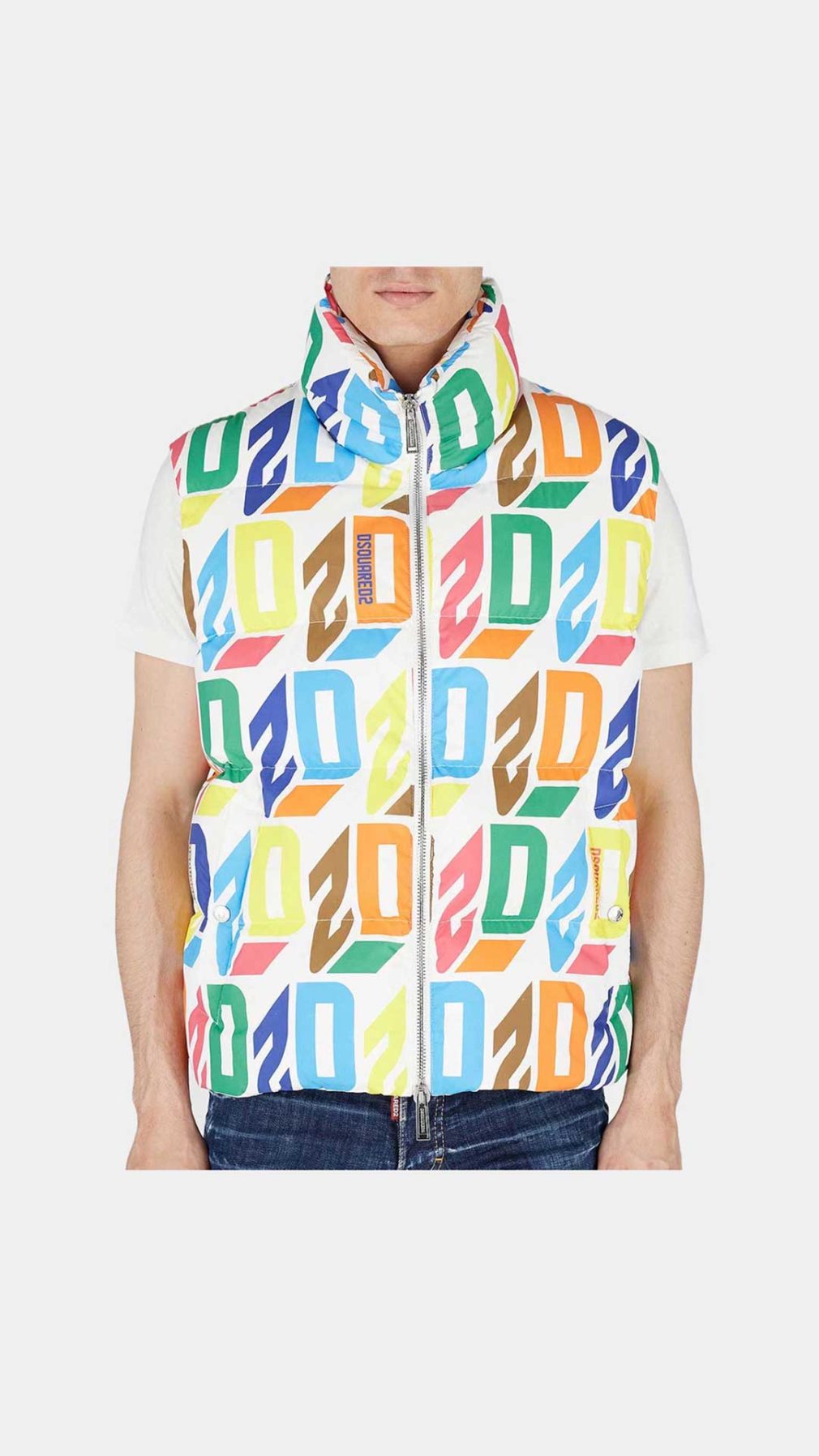 Chaleco Dsquared2 acolchado de nailon