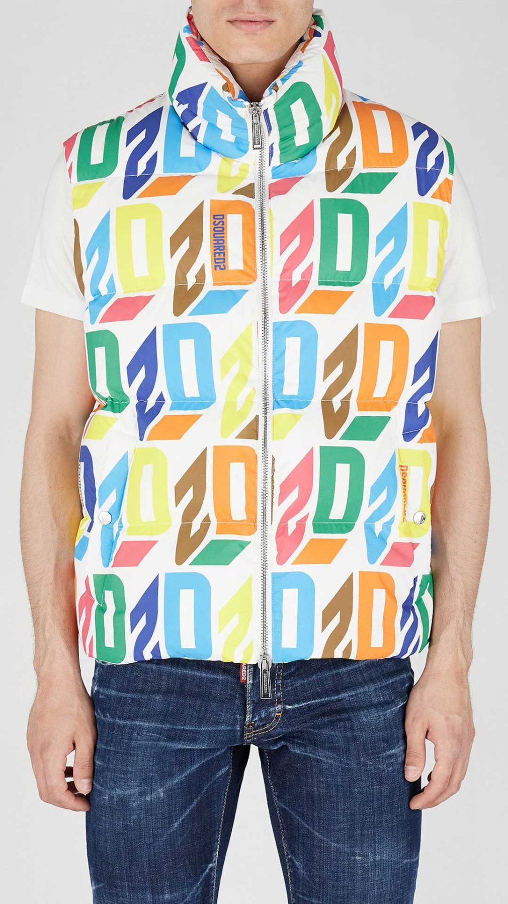 Chaleco Dsquared2 acolchado de nailon