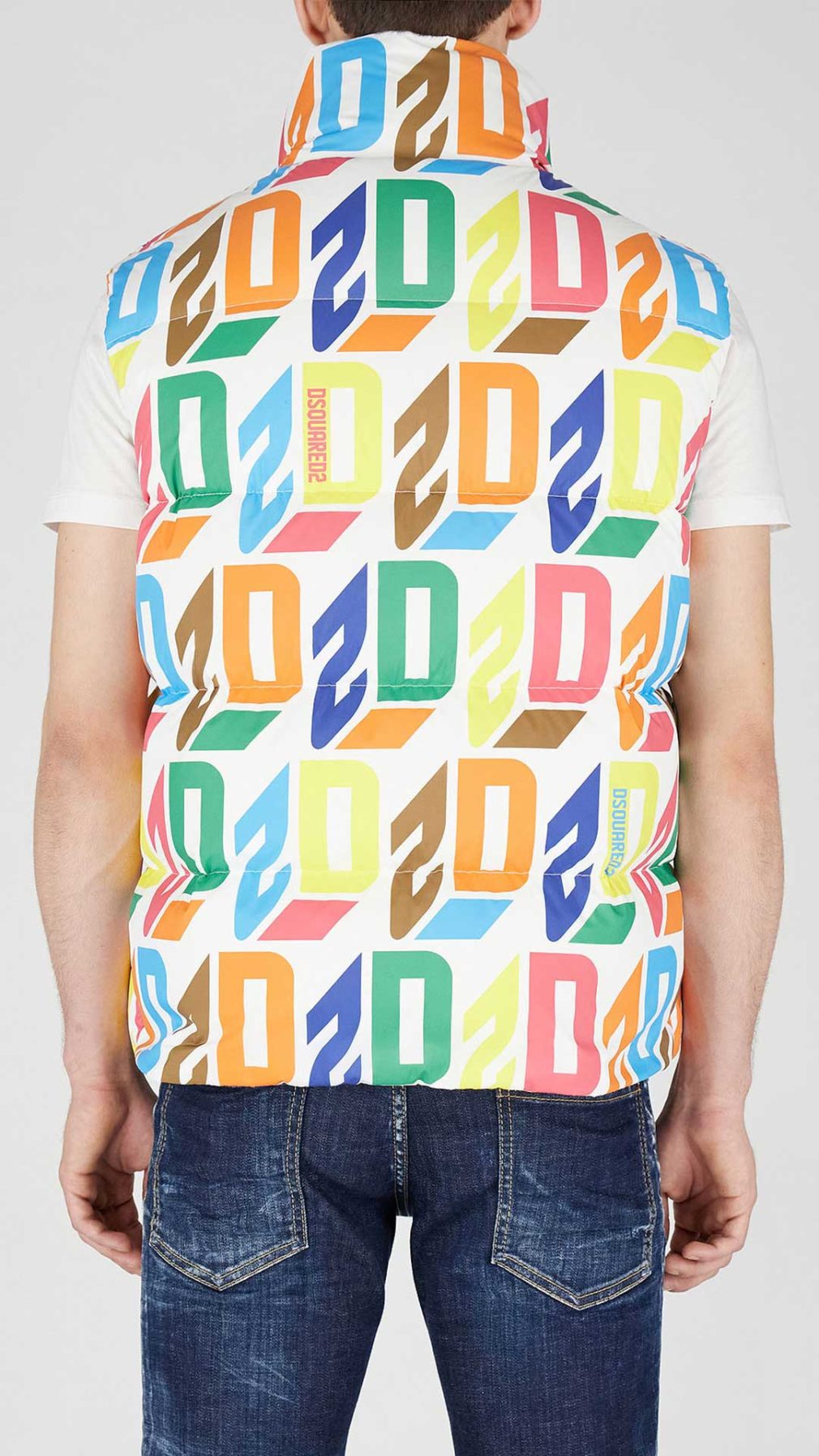 Chaleco Dsquared2 acolchado de nailon