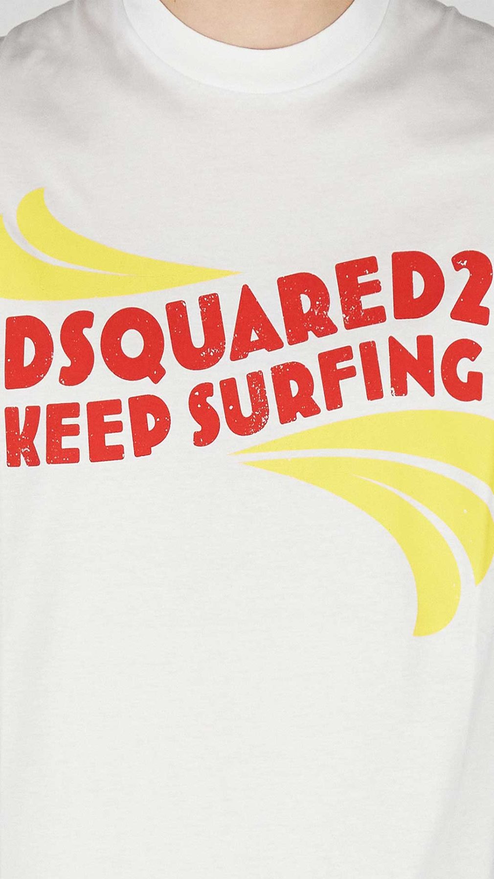 Camiseta Dsquared2 con estampado del logo