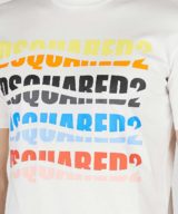 Camiseta Dsquared2 con logo multicolor