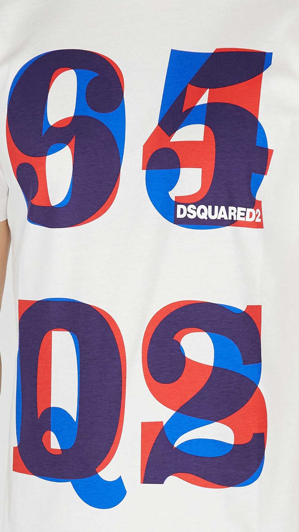 Camiseta Dsquared2 con estampación 6495 DSQ2