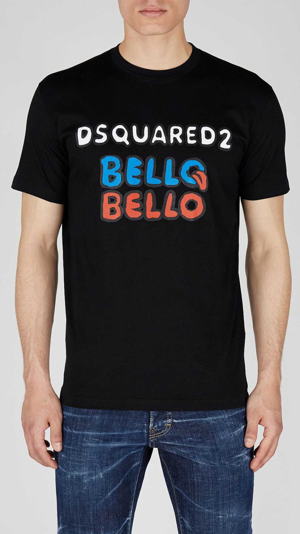 Camiseta Dsquared2 con estampado del logo