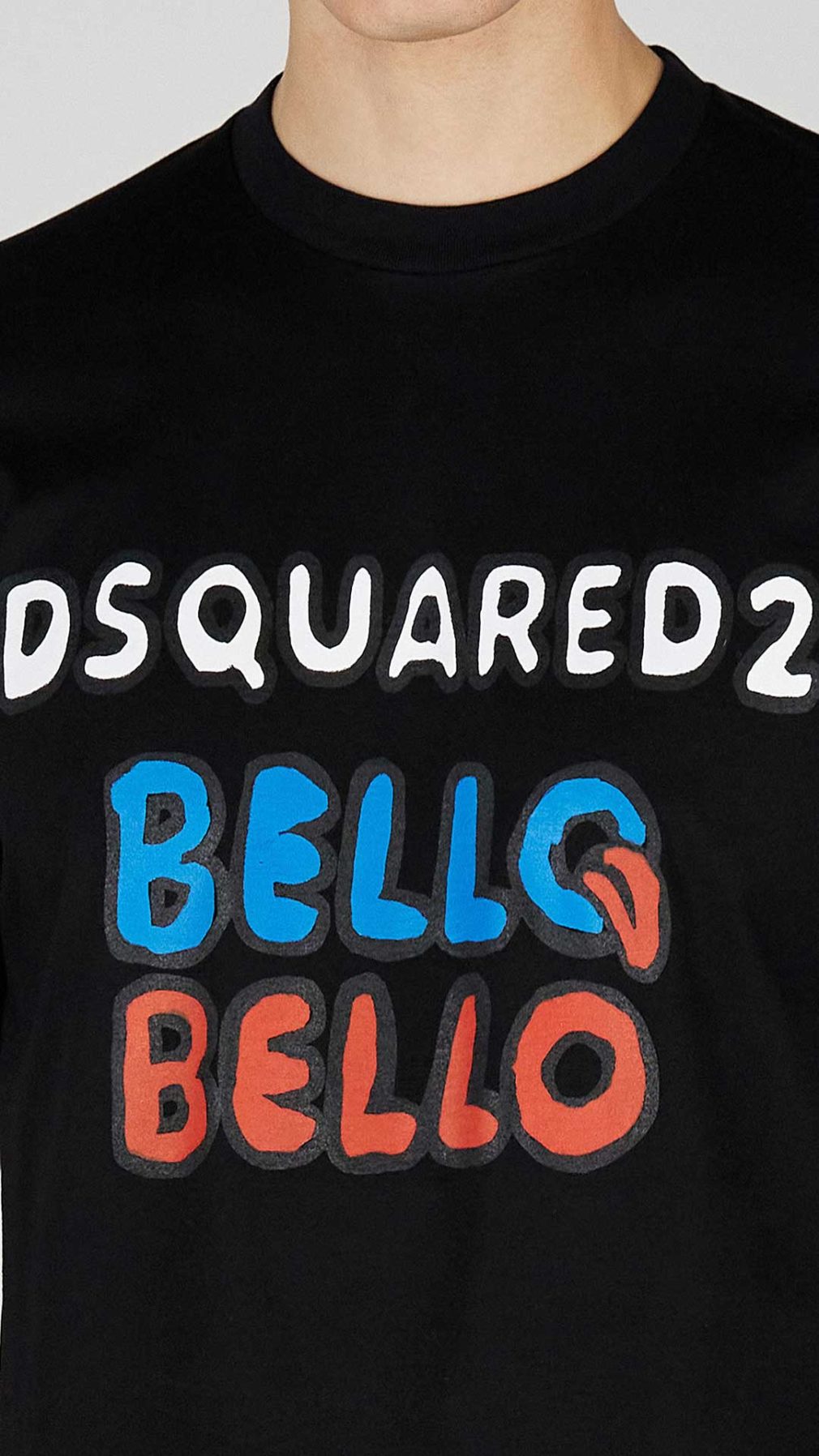 Camiseta Dsquared2 con estampado del logo