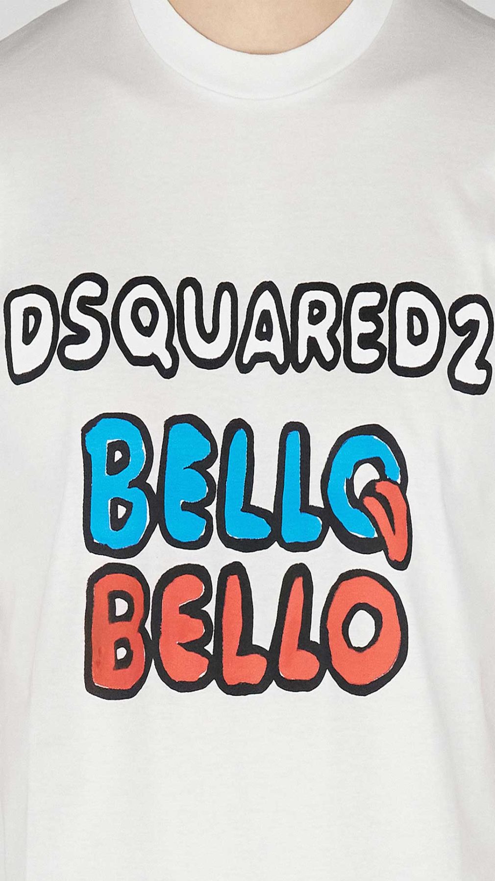 Camiseta Dsquared2 con estampación del logo