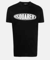 Camiseta Dsquared2 con logo engomado en la parte delantera