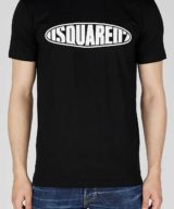 Camiseta Dsquared2 con logo engomado en la parte delantera