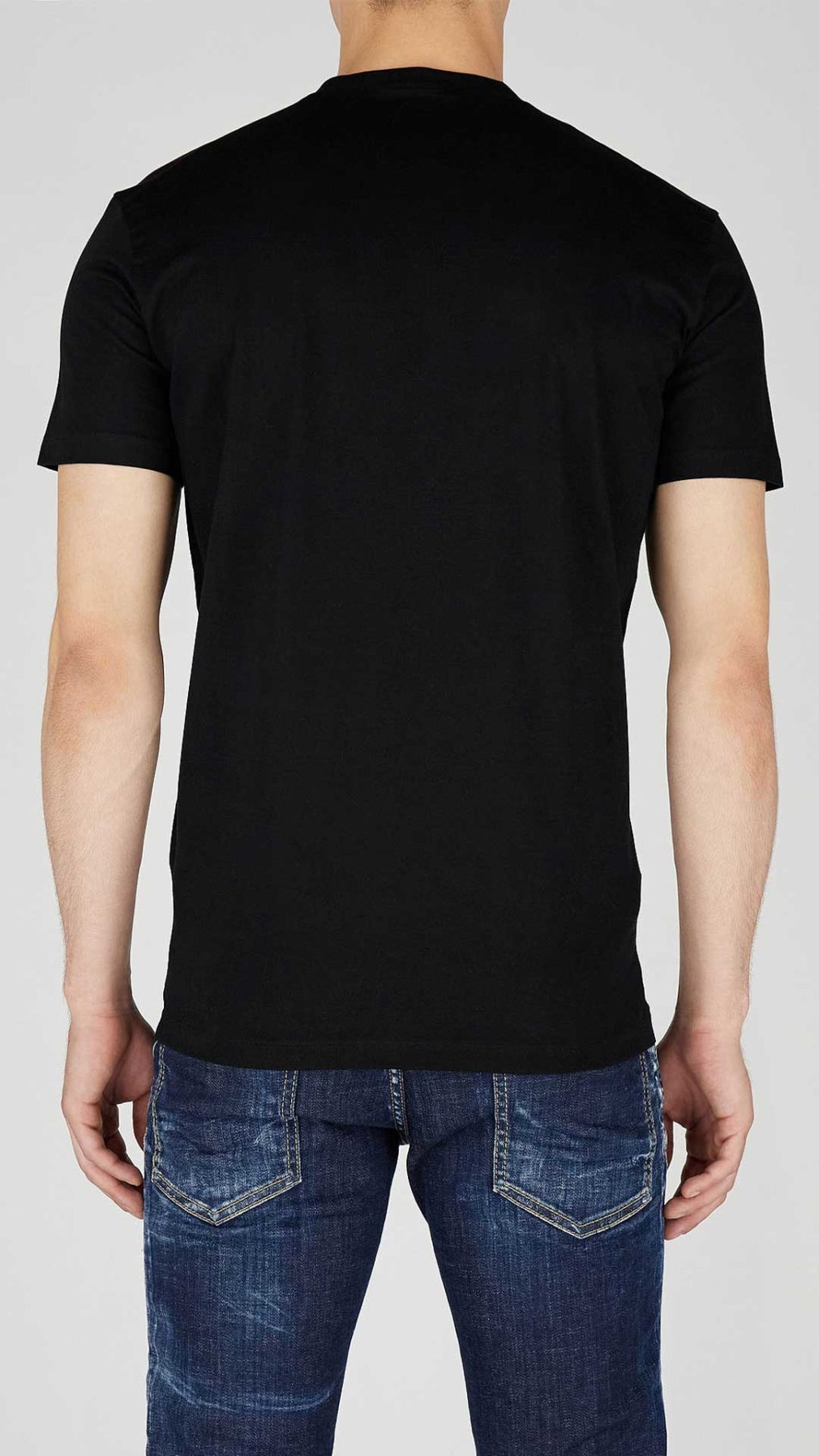 Camiseta Dsquared2 con logo engomado en la parte delantera