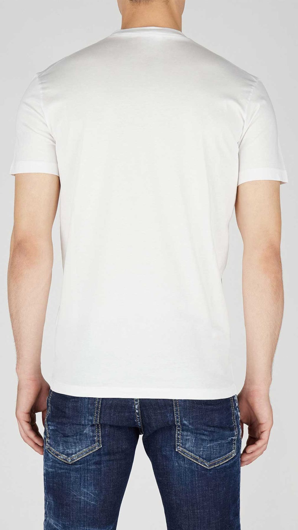 Camiseta Dsquared2 con logo engomado en la parte delantera