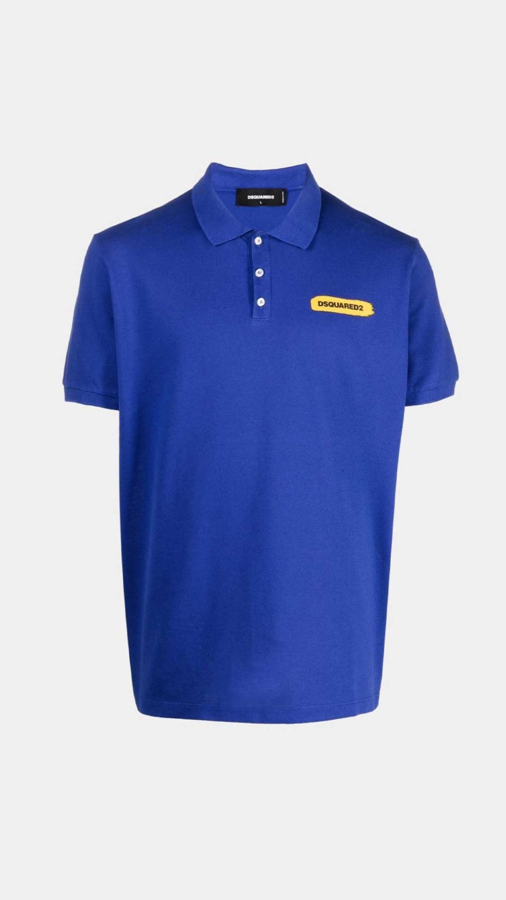 Polo Dsquared2 con logo estampado en el pecho